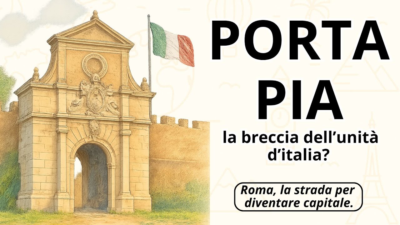 La Breccia di Porta Pia: il giorno che cambiò Roma e l’Italia 🇮🇹 | Italiano Facile | Learn Italian