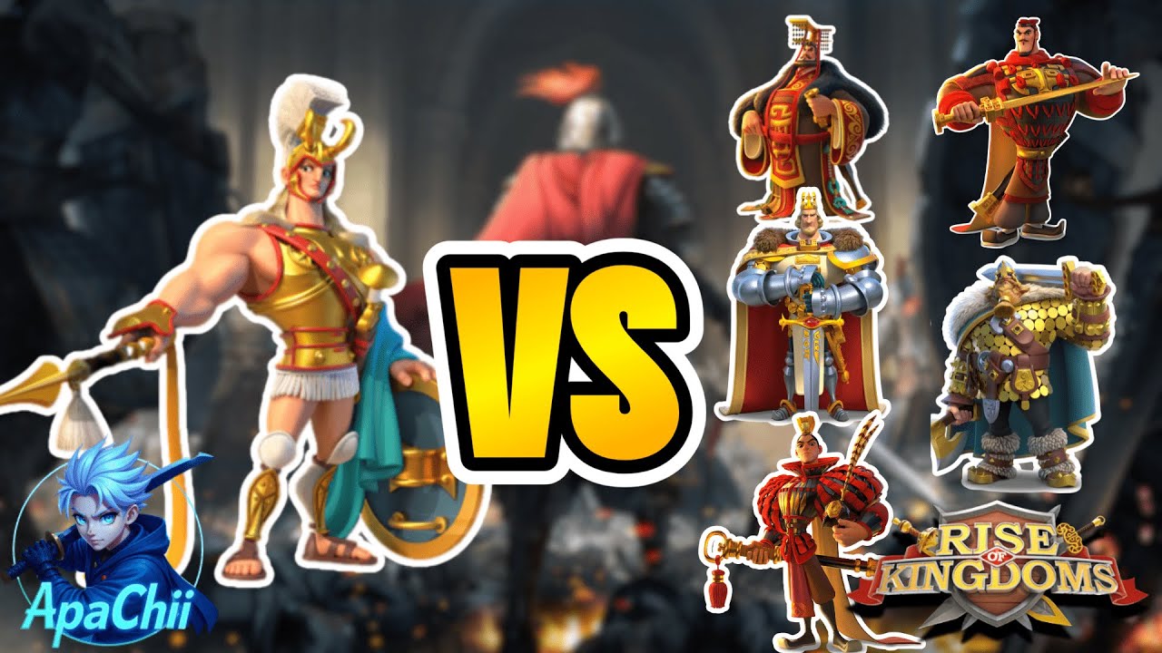 Achilles 1vs1 Meta march test results - Rise of Kingdoms
