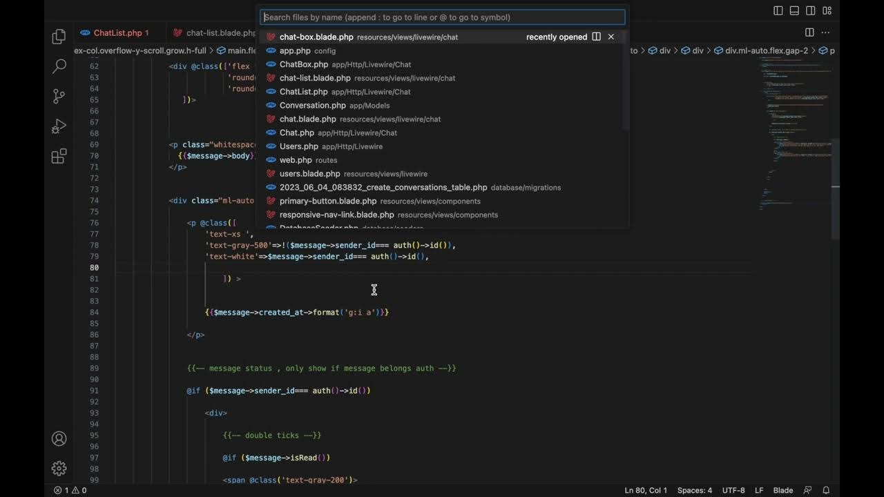 #28 Set Correct Timezone (Laravel Livewire Chat Application TALL-Stack ...