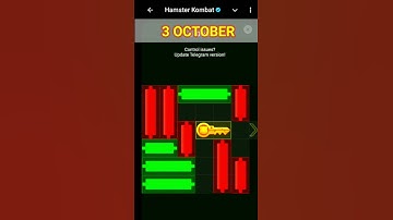 3 October Mini Game Must Watch || Hamster Kombat 100% Easily ||