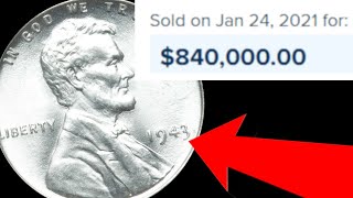800 000 PENNY MADE OF STEEL - How to see if you have one