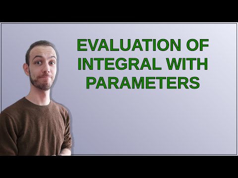 Mathematica: Evaluation of integral with parameters