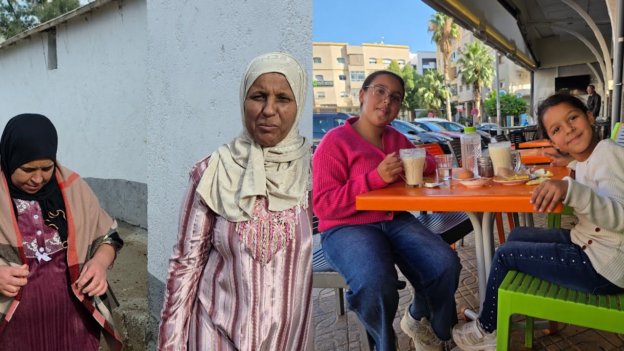 معروفين عند جيران🤗تهلات في البنات🥰خديجات بجوج جا معاهم الجديد👘هاد نهار سبوع🤱