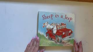 Sheep in a Jeep by Nancy Shaw, illustrates by Margot Apple