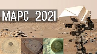 Миссия Персеверанс на Марсе: взятие первых образцов, аэрофоторазведка Инжиньюити, новая панорама.