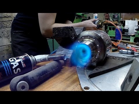 DIY  turbojet engine -first start