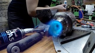 DIY turbojet engine -first start