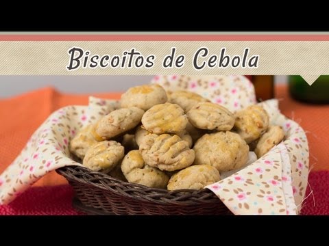 Biscoito de Cebola - Receitas de Minuto EXPRESS #36