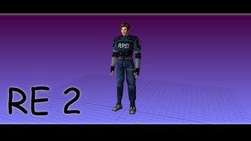 Экспорт 3D моделей из Resident evil 2 / Export 3D models from Resident evil 2