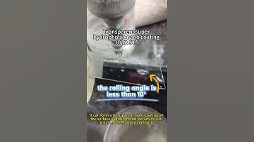 Transparent super hydrophobic nano coating ST5 #silicone