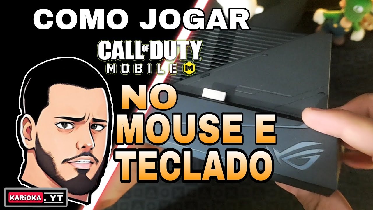 Como jogar com mouse e teclado no celular - YouTube