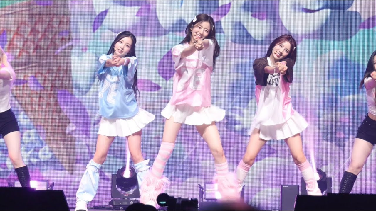 WOOAH 'Ice Cream Cake (원곡: Red Velvet)' 커버무대 직캠 (4K 가로 / 1st Fan Concert P1 / 2024.07.20)