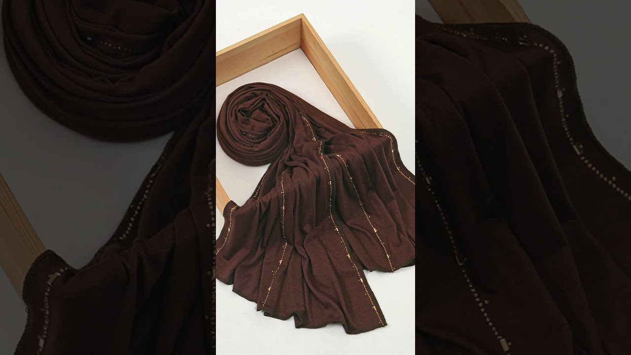 Best Rhinestone Jersey Hijab for Daily Wear ✨