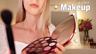 ASMR Doing Your Makeup 🌼  Personal attention (Layered sounds Roleplay)