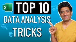 Top 10 Advanced Excel Tricks for Data Analysis  FREE Masterclass with Sample Files