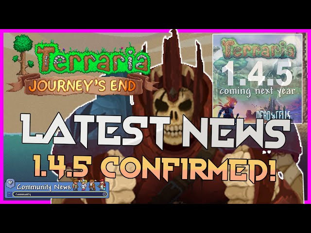 Terraria 1.4.5 Update Confirmed with Crossplay in 2023 — Eightify