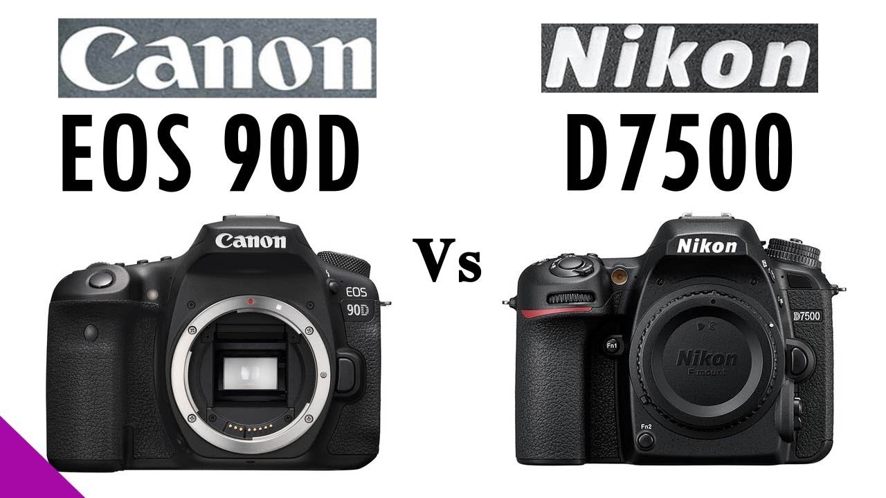 Nikon D7500 Vs Canon 90d Nikon D7500 Vs Canon 90d