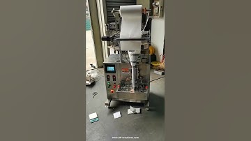 Herb bag non woven tea bag pouch packaging machine packing video