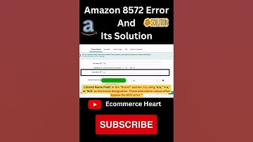 FIX THE AMAZON 8572 ERROR AFTER WATCHING THIS VIDEO #explore #shorts