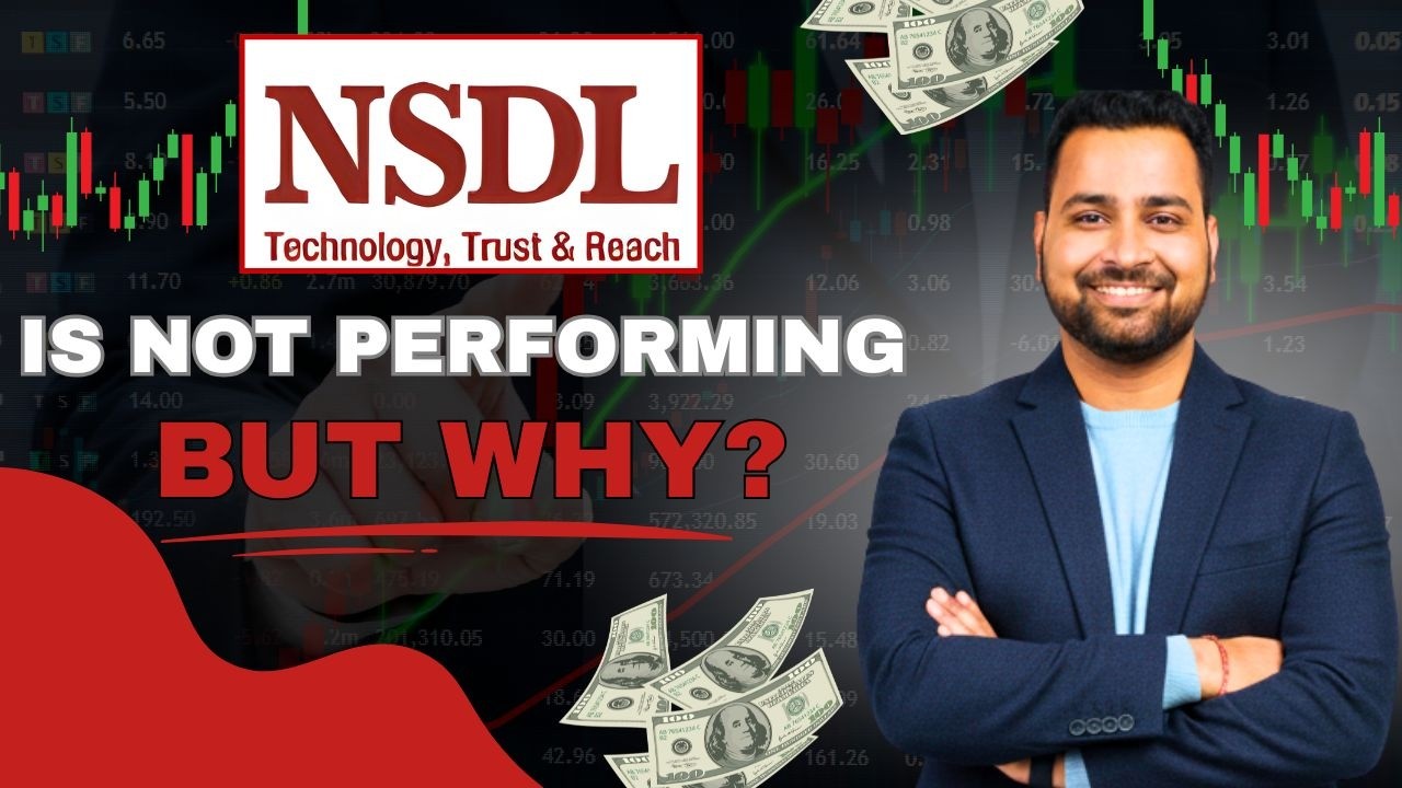 NSDL is not Performing but Why ? | Slower Retail Investors Growth ? | Market Saturation ? | NSDL