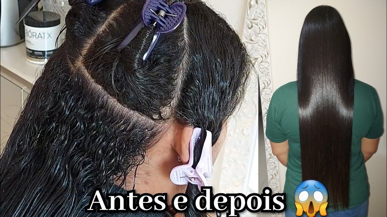 Passo a passo da progressiva Não Chore Mais da Borabella | antes e depois babadeiro. 😱