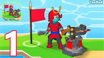Fight For Dynasty: Kingdom War - Gameplay Walkthrough Part 1 Tutorial Stickman War Fight For Dynasty
