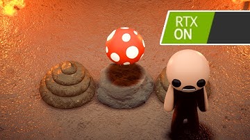 The Binding of Isaac Ray Tracing Gameplay || RTX Fan made game made with Unity