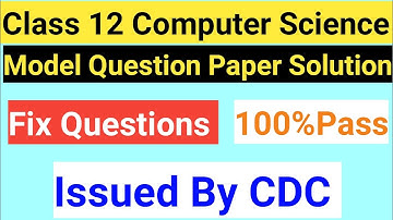 Class 12 Computer Science Model Question Solution 2081 | NEB Grade 12 Very Important Questions 2081
