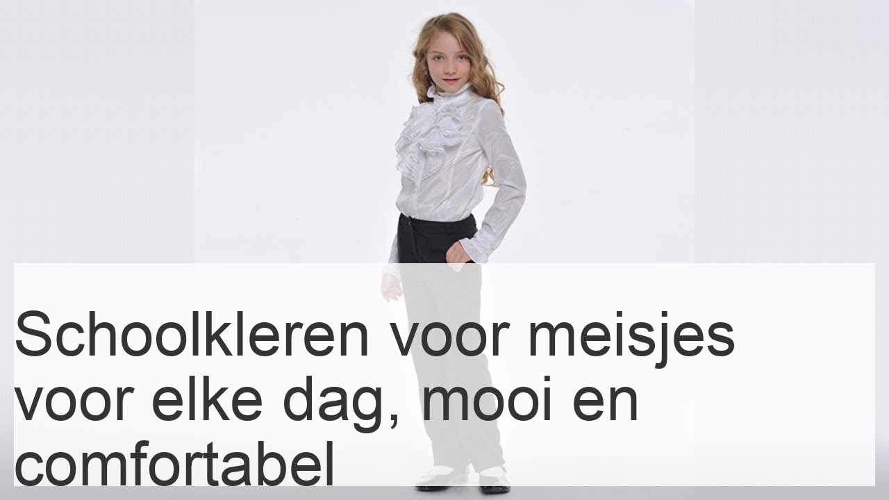 Meisjes schoolkleding: stijlen & tips