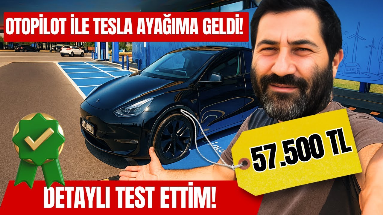 57.500 TL’ye Tesla’ya Otopilot Eklemek Mantıklı mı? | Model Y Testi