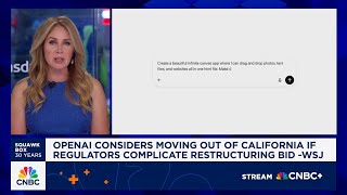 Openai Considers Moving Out Of California If Regulators Complicate Restructuring Bid Report
