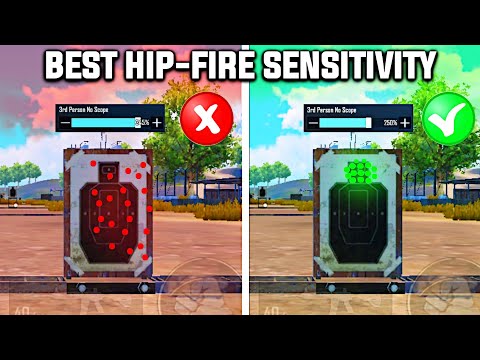 BEST HIP-FIRE SENSITIVITY FOR AUTO HEADSHOT IN CLOSE RANGE?GYRO & NON GYRO SENSITIVITY  BGMI / PUBG