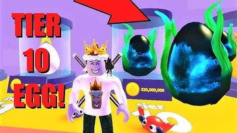 BUYING THE TIER 10 EGG! blob simulator 2 (Roblox)
