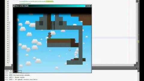 Ludum Dare 22 entry (Alone in the clouds)