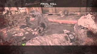 Call of duty:Modern Warfare 3 longest Commando knife kill
