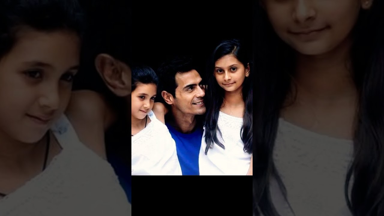 Arjun Rampal with beautiful daughter lovely baap beti ki Jodi 