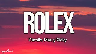 Camilo, Mau y Ricky - Rolex (Letra/Lyrics) camilo rolex thumbnail