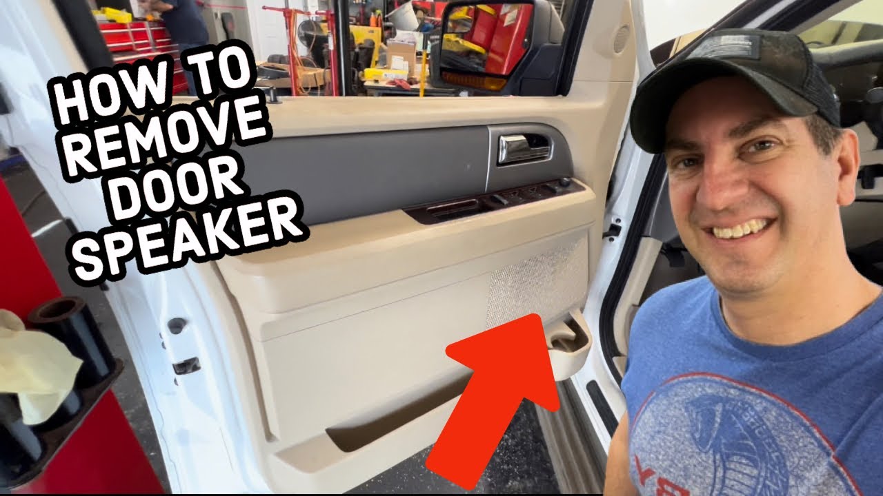 How To Remove 2007-2017 Ford Expedition Front Door Speaker - YouTube