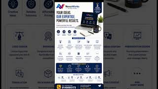 🚀 NexaWorks Creative solutions for your business.▪︎ Affordable prices▪︎contact now....