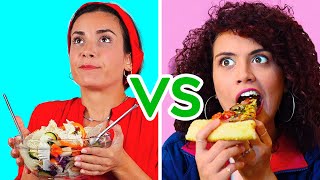 THERE ARE TWO TYPES OF GIRLS || Best Funny Situations by 123 GO!