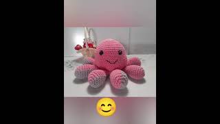 polvo Amigurumi polvo Reversvel polvo Do Humor
