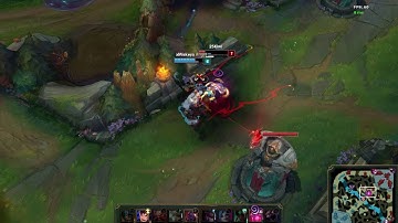 League of Legends: Hilarious Sion ultimate bug (90 degree turn)