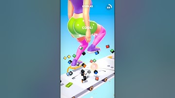 Heel step smash 👟 || level-43 || all level gameplay || View Gaming Channel _ #shorts #heelstepsmash