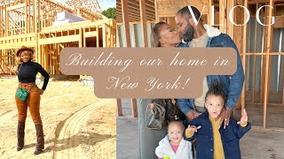 WE BOUGHT/BUILDING OUR DREAM HOME IN NEW YORK! Empty House Tour + CHIT CHAT! | NikitaGibson