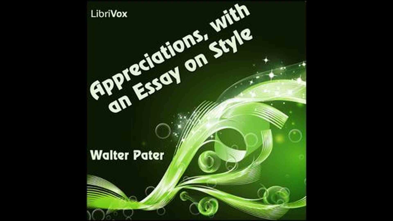 essay on style by walter pater summary