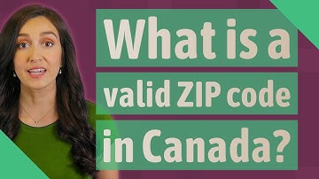 What is a valid ZIP code in Canada?