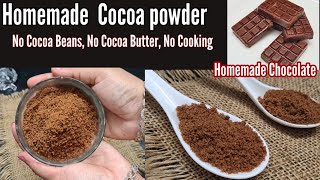 Homemade Cocoa Powder Without Cocoa Beans .How to make Cocoa powder At home. Chocolate powder Recipe