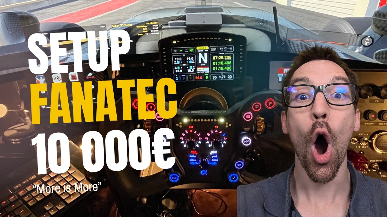 Setup Sim Racing de luxe en appartement : comment Sergiograffic a optimisé chaque détail ! 🛠️🏢
