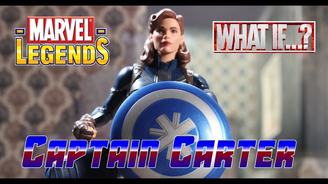 Hasbro Marvel Legends What If Stealth Suit Captain Carter Action Figure