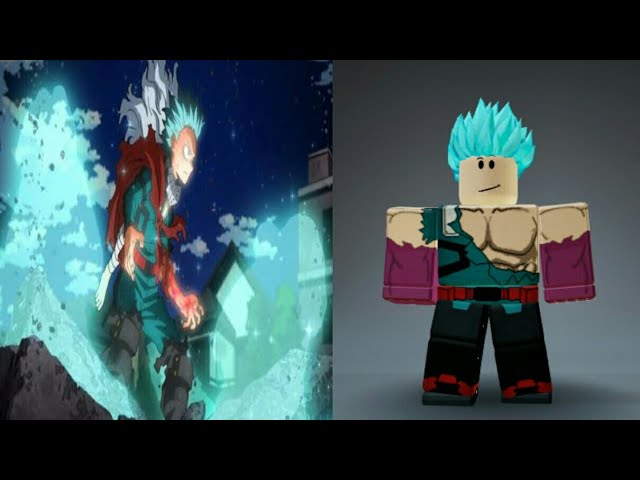 make Deku 100% outfit in roblox - YouTube